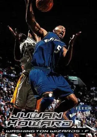 1999-00 Ultra #113 - Juwan Howard - Washington Wizards 1999-00 Ultra #113 - Juwan Howard - Washington Wizards
