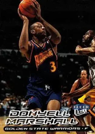 1999-00 Ultra #116 - Donyell Marshall - Golden State Warriors
