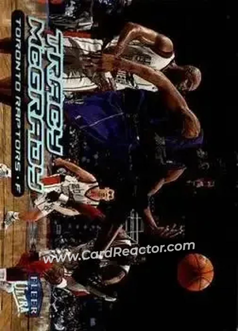 1999-00 Ultra #119 - Tracy McGrady - Toronto Raptors - Front 1999-00 Ultra #119 - Tracy McGrady - Toronto Raptors - Front