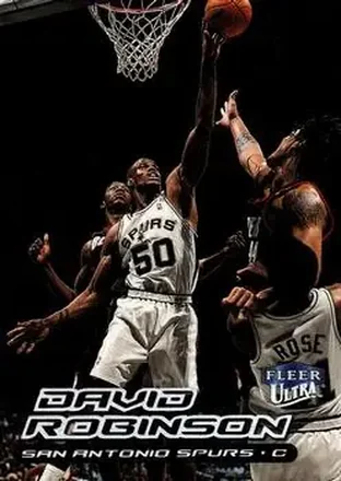 1999-00 Ultra #125 - David Robinson - San Antonio Spurs 1999-00 Ultra #125 - David Robinson - San Antonio Spurs