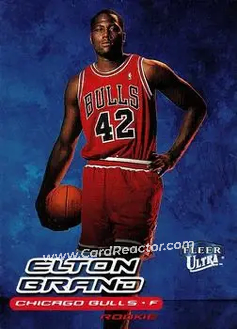1999-00 Ultra #127 - Elton Brand - Chicago Bulls - Front 1999-00 Ultra #127 - Elton Brand - Chicago Bulls - Front