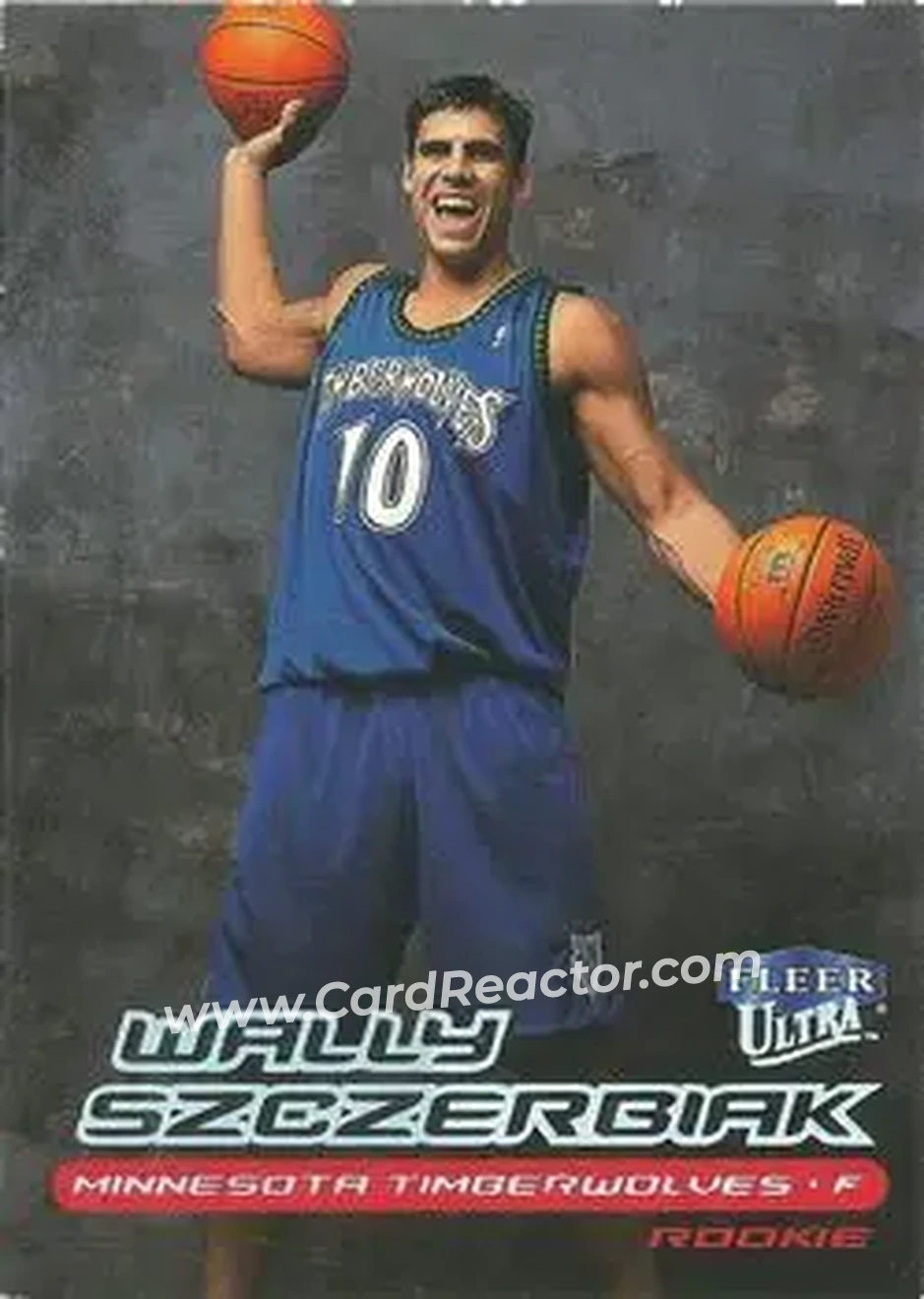 1999-00 Ultra #128 - Wally Szczerbiak - Minnesota Timberwolves - Front 1999-00 Ultra #128 - Wally Szczerbiak - Minnesota Timberwolves - Front