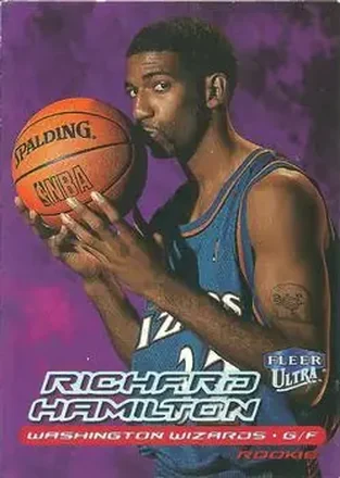 1999-00 Ultra #129 - Rip Hamilton - Washington Wizards 1999-00 Ultra #129 - Rip Hamilton - Washington Wizards
