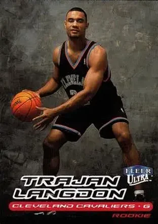 1999-00 Ultra #131 - Trajan Langdon - Cleveland Cavaliers 1999-00 Ultra #131 - Trajan Langdon - Cleveland Cavaliers