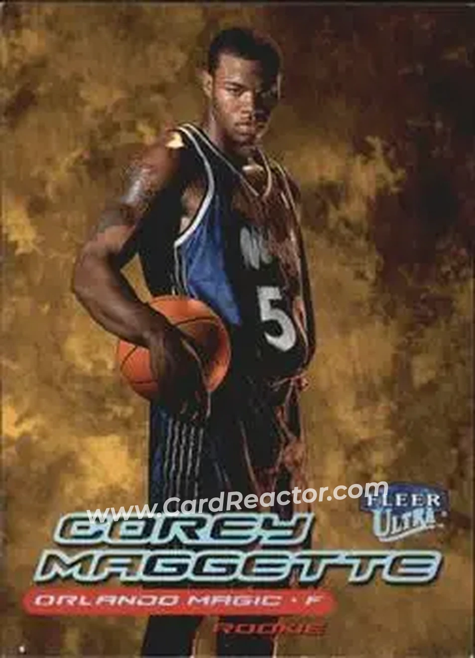 1999-00 Ultra #132 - Corey Maggette - Orlando Magic - Front