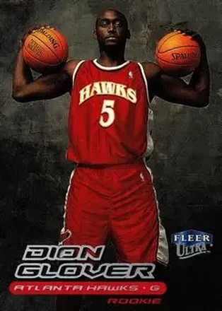 1999-00 Ultra #133 - Dion Glover - Atlanta Hawks 1999-00 Ultra #133 - Dion Glover - Atlanta Hawks