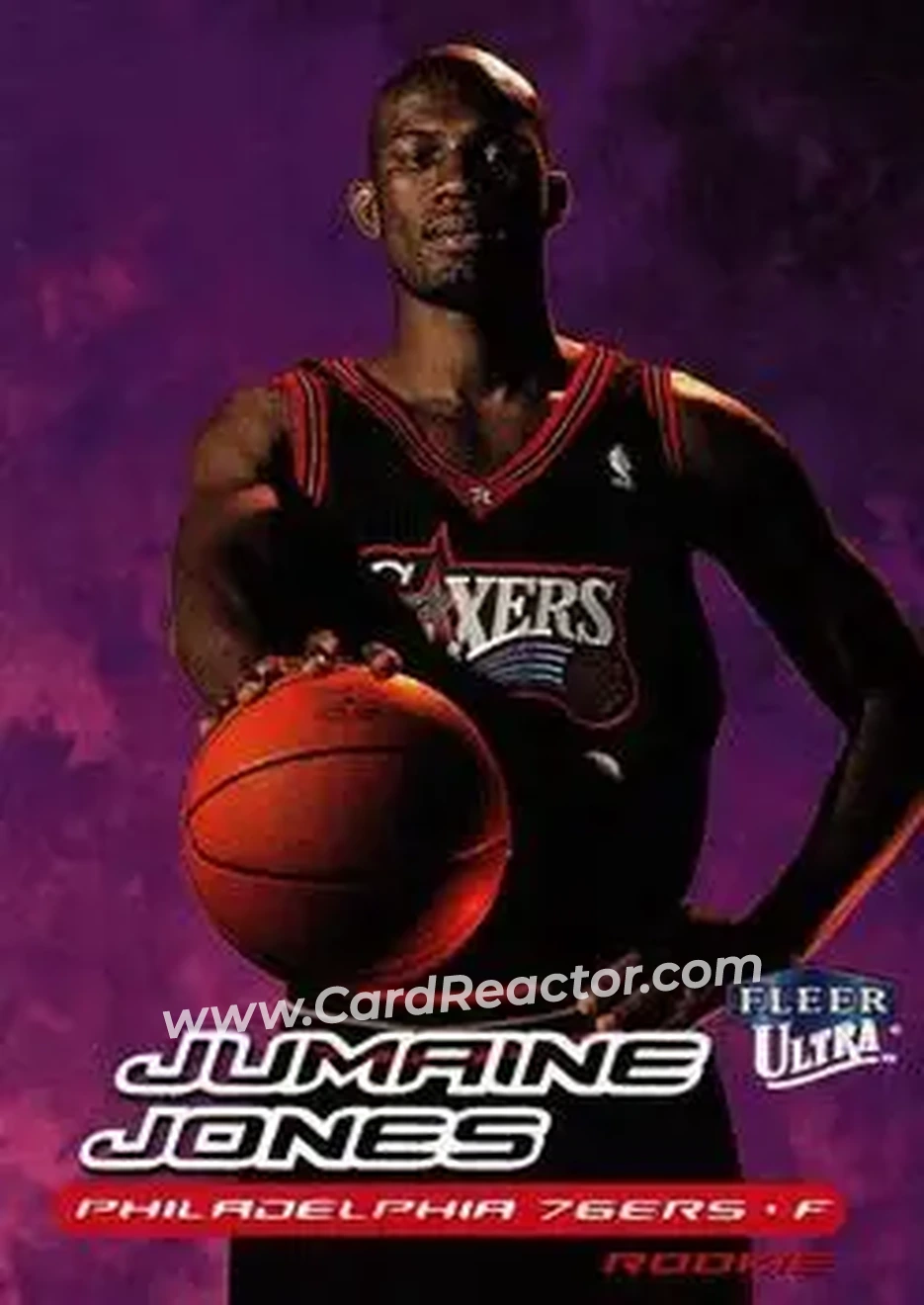 1999-00 Ultra #139 - Jumaine Jones - Philadelphia 76ers - Front