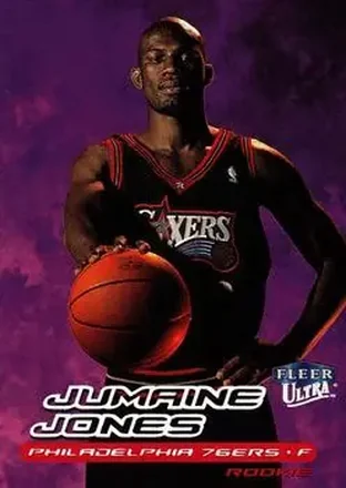 1999-00 Ultra #139 - Jumaine Jones - Philadelphia 76ers 1999-00 Ultra #139 - Jumaine Jones - Philadelphia 76ers