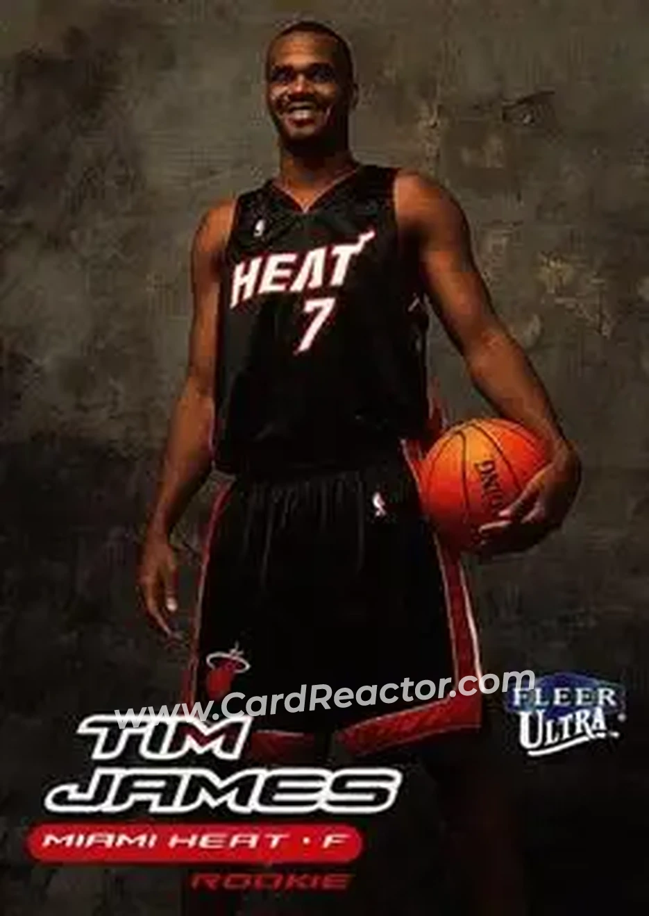 1999-00 Ultra #141 - Tim James - Miami Heat - Front
