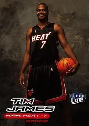 1999-00 Ultra #141 - Tim James - Miami Heat