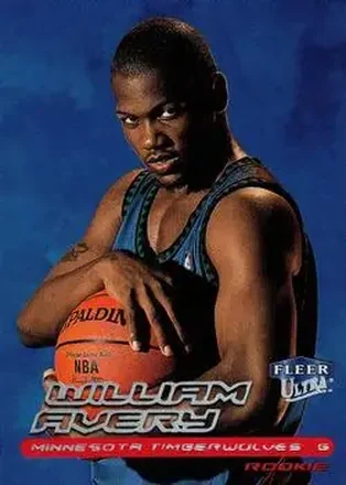 1999-00 Ultra #144 - William Avery - Minnesota Timberwolves 1999-00 Ultra #144 - William Avery - Minnesota Timberwolves