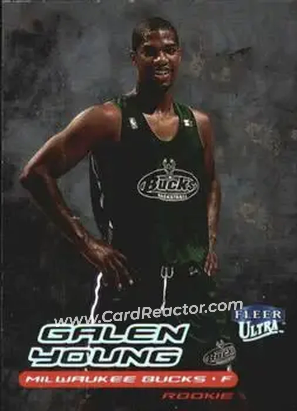 1999-00 Ultra #145 - Galen Young - Milwaukee Bucks - Front