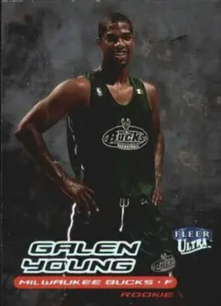 1999-00 Ultra #145 - Galen Young - Milwaukee Bucks