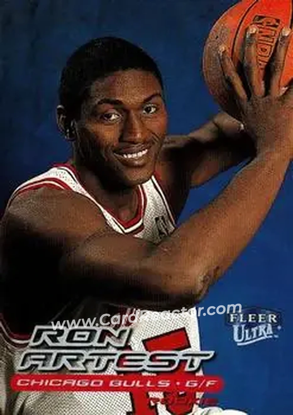 1999-00 Ultra #146 - Metta World Peace - Chicago Bulls - Front