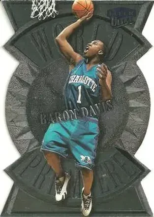 1999-00 Ultra #3 WP World Premiere Baron Davis