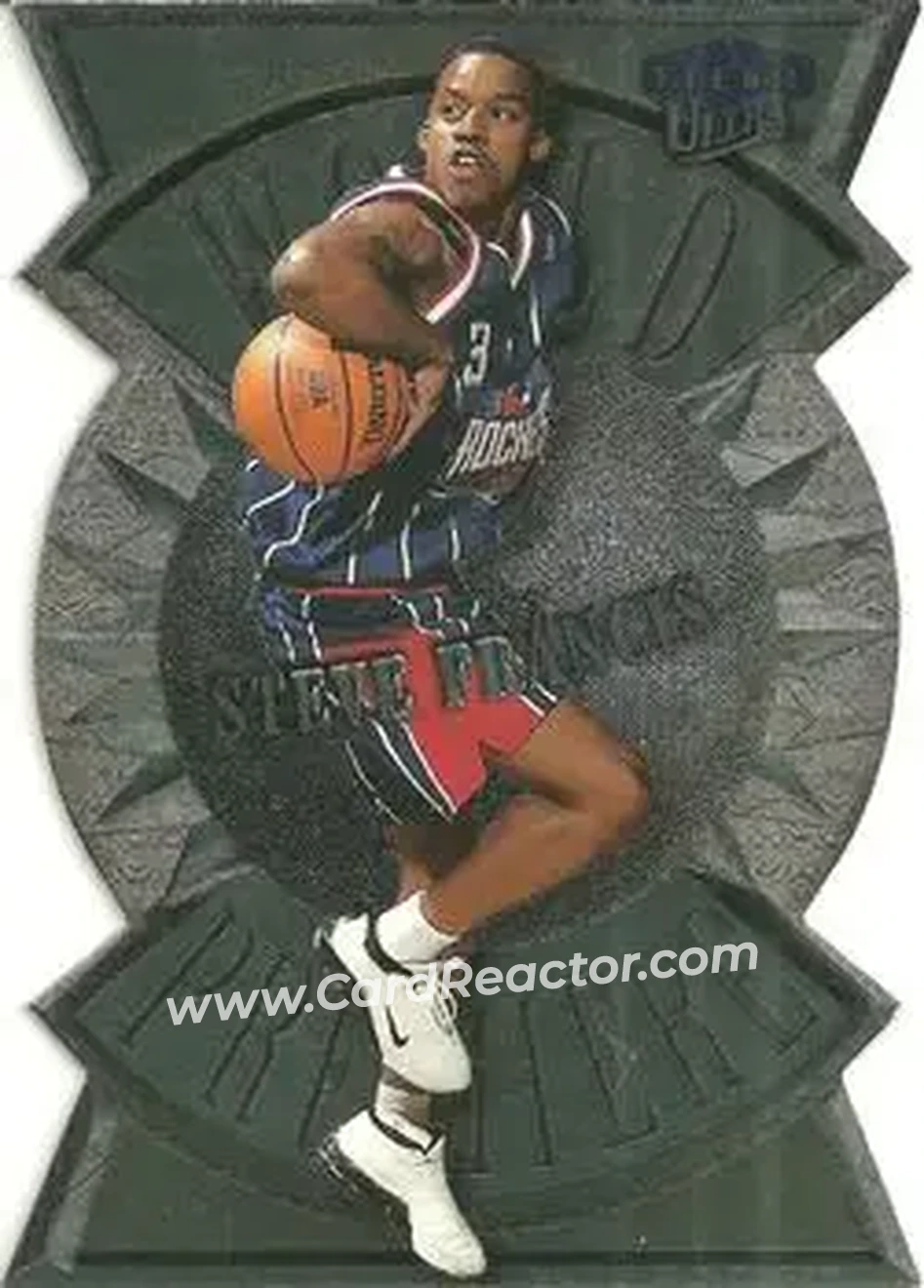1999-00 Ultra - World Premiere #4 WP - Steve Francis - Houston Rockets - Front 1999-00 Ultra - World Premiere #4 WP - Steve Francis - Houston Rockets - Front