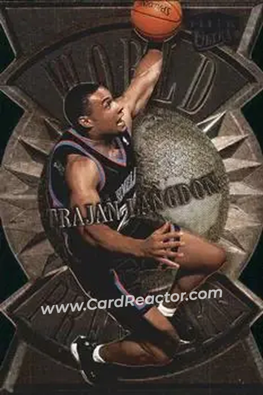 1999-00 Ultra - World Premiere #8 WP - Trajan Langdon - Cleveland Cavaliers - Front 1999-00 Ultra - World Premiere #8 WP - Trajan Langdon - Cleveland Cavaliers - Front