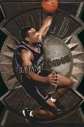 1999-00 Ultra #8 WP World Premiere Trajan Langdon