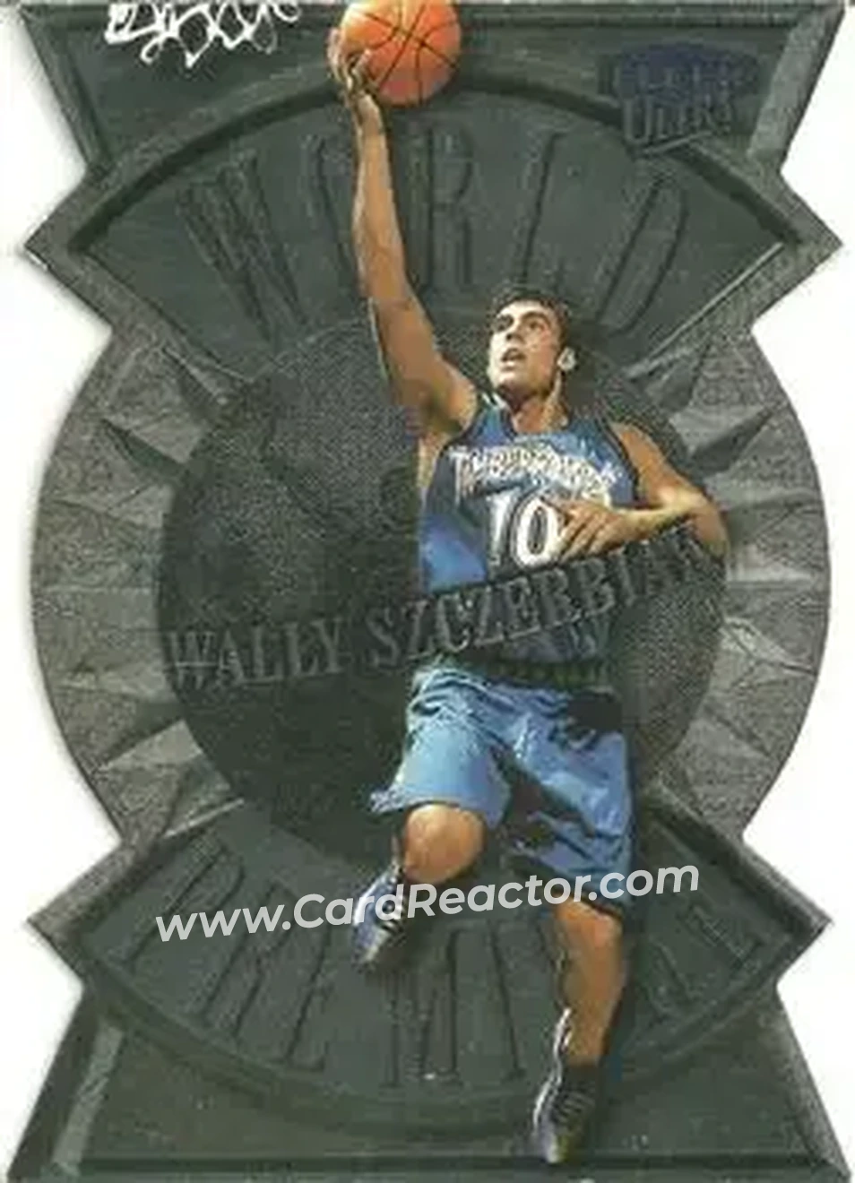 1999-00 Ultra - World Premiere #9 WP - Wally Szczerbiak - Minnesota Timberwolves - Front 1999-00 Ultra - World Premiere #9 WP - Wally Szczerbiak - Minnesota Timberwolves - Front