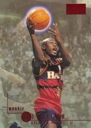 1996-97 SkyBox Premium - Premium Rubies #1 - Mookie Blaylock - Atlanta Hawks