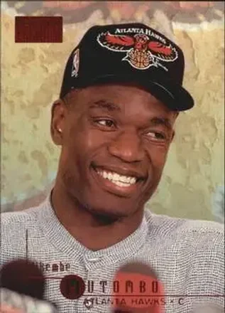 1996-97 SkyBox Premium - Premium Rubies #4 - Dikembe Mutombo - Atlanta Hawks
