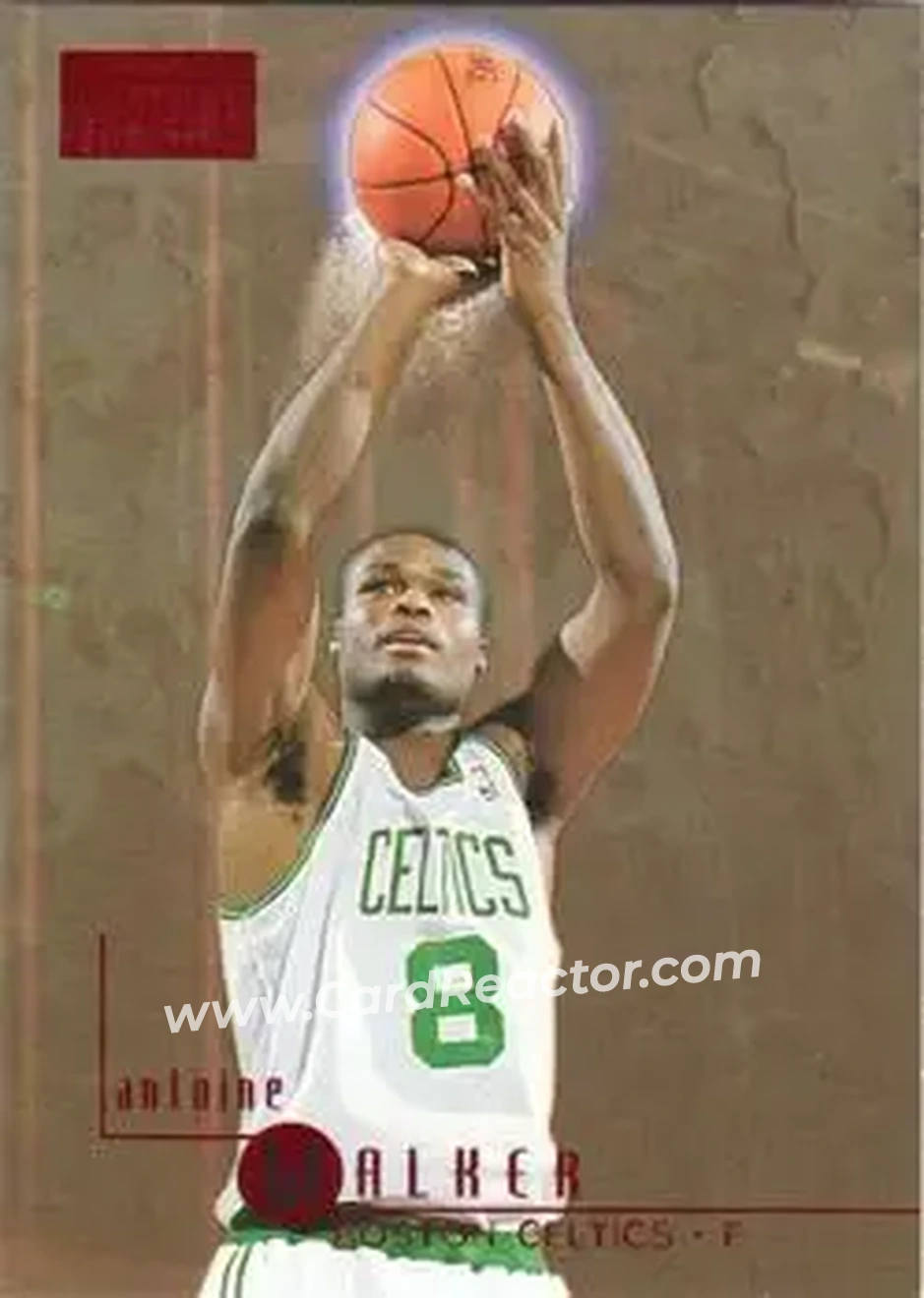 1996-97 SkyBox Premium - Premium Rubies #9 - Antoine Walker - Boston Celtics - Front