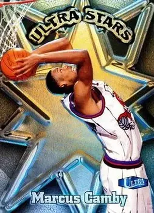 1997-98 Ultra - Ultra Stars #6 US - Marcus Camby - Toronto Raptors