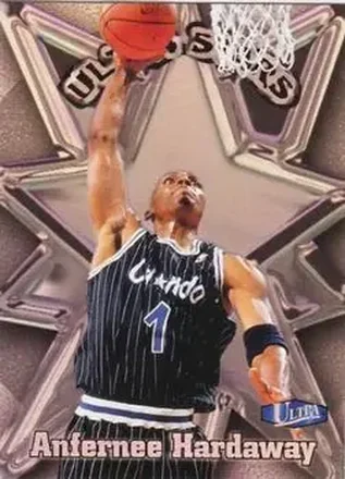 1997-98 Ultra - Ultra Stars #7 US - Anfernee Hardaway - Orlando Magic 1997-98 Ultra - Ultra Stars #7 US - Anfernee Hardaway - Orlando Magic