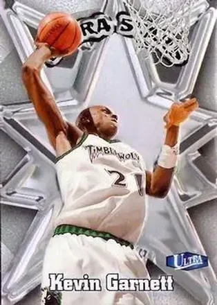1997-98 Ultra - Ultra Stars #8 US - Kevin Garnett - Minnesota Timberwolves