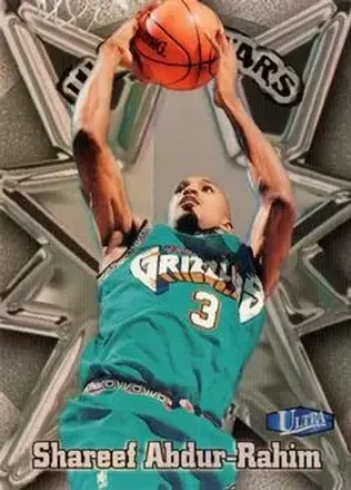 1997-98 Ultra - Ultra Stars #9 US - Shareef Abdur-Rahim - Vancouver Grizzlies