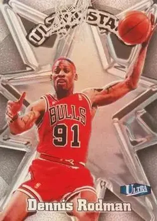 1997-98 Ultra - Ultra Stars #10 US - Dennis Rodman - Chicago Bulls