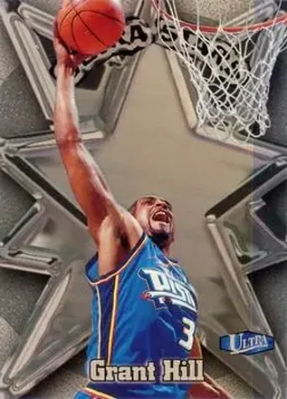 1997-98 Ultra - Ultra Stars #12 US - Grant Hill - Detroit Pistons