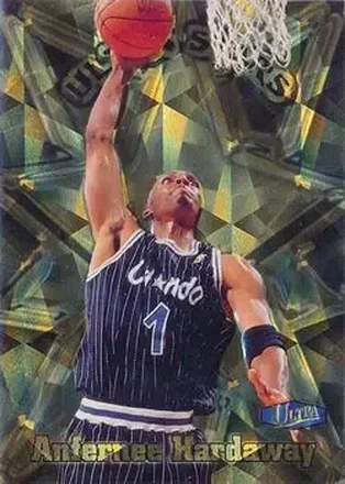 1997-98 Ultra - Ultra Stars Gold #7 US - Anfernee Hardaway - Orlando Magic 1997-98 Ultra - Ultra Stars Gold #7 US - Anfernee Hardaway - Orlando Magic