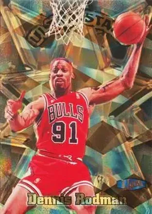 1997-98 Ultra - Ultra Stars Gold #10 US - Dennis Rodman - Chicago Bulls