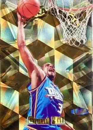 1997-98 Ultra - Ultra Stars Gold #12 US - Grant Hill - Detroit Pistons