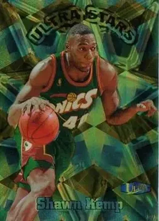 1997-98 Ultra - Ultra Stars Gold #17 US - Shawn Kemp - Cleveland Cavaliers