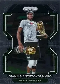 2021-22 Panini Prizm #1 Giannis Antetokounmpo