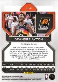 Back of Deandre Ayton