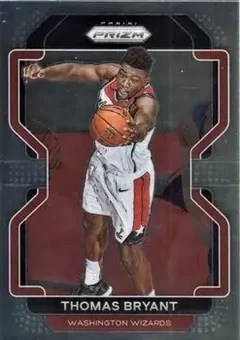 2021-22 Panini Prizm #7 - Thomas Bryant - Washington Wizards 2021-22 Panini Prizm #7 - Thomas Bryant - Washington Wizards