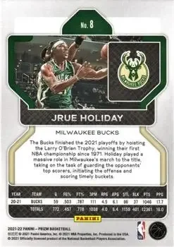 Back of Jrue Holiday
