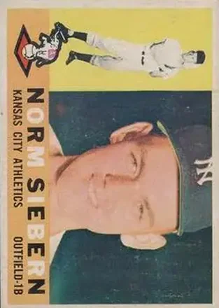 1960 Topps Venezuelan #11 Norm Siebern