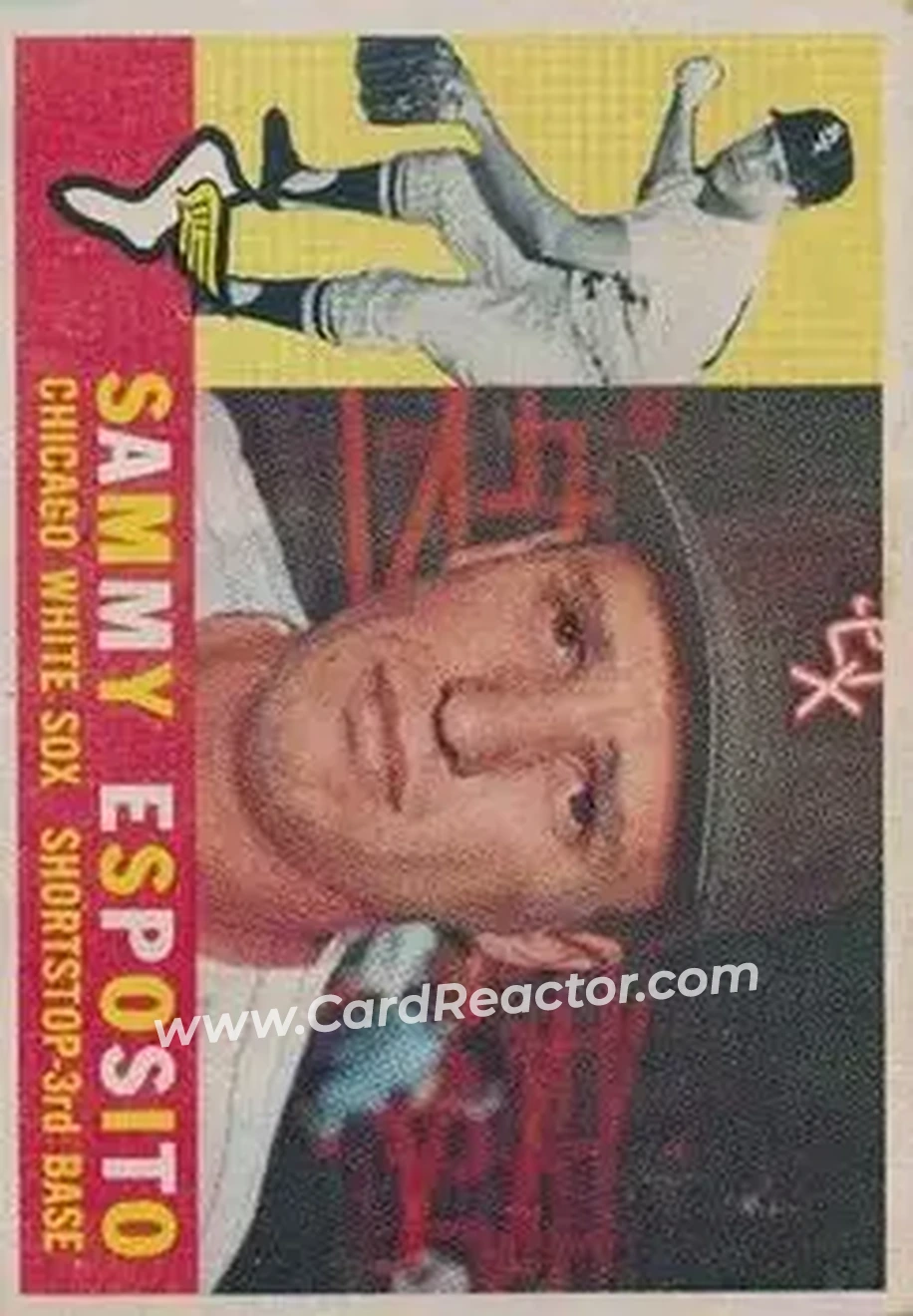 1960 Topps Venezuelan #31 - Sam Esposito - Chicago White Sox - Front 1960 Topps Venezuelan #31 - Sam Esposito - Chicago White Sox - Front