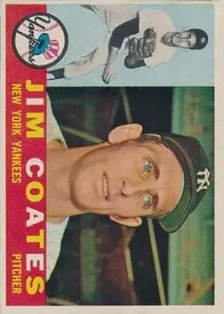 1960 Topps Venezuelan #51 - Jim Coates - New York Yankees