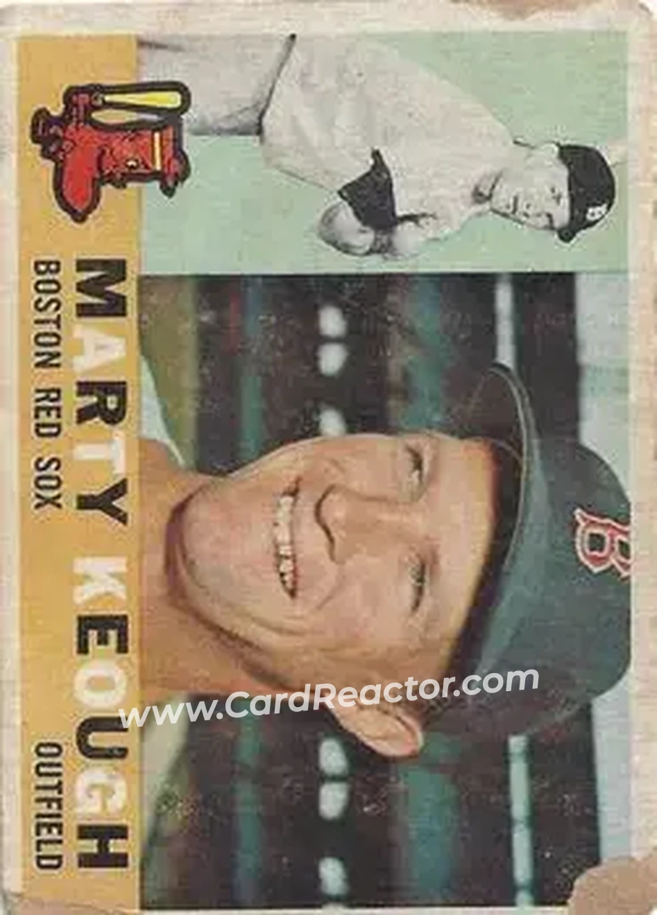 1960 Topps Venezuelan #71 - Marty Keough - Boston Red Sox - Front