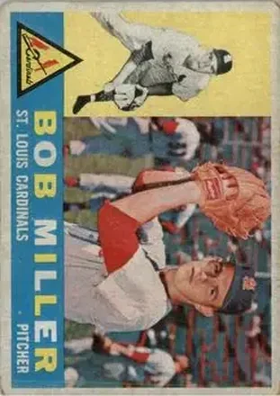 1960 Topps Venezuelan #101 - Bob Miller - St. Louis Cardinals