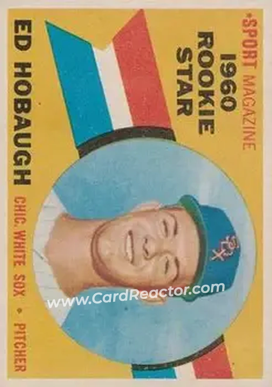 1960 Topps Venezuelan #131 - Ed Hobaugh - Chicago White Sox - Front 1960 Topps Venezuelan #131 - Ed Hobaugh - Chicago White Sox - Front