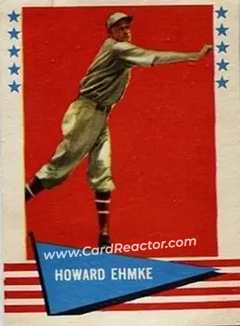 1961 Fleer Baseball Greats (F418-3) #21 - Howard Ehmke - Detroit Tigers - Front