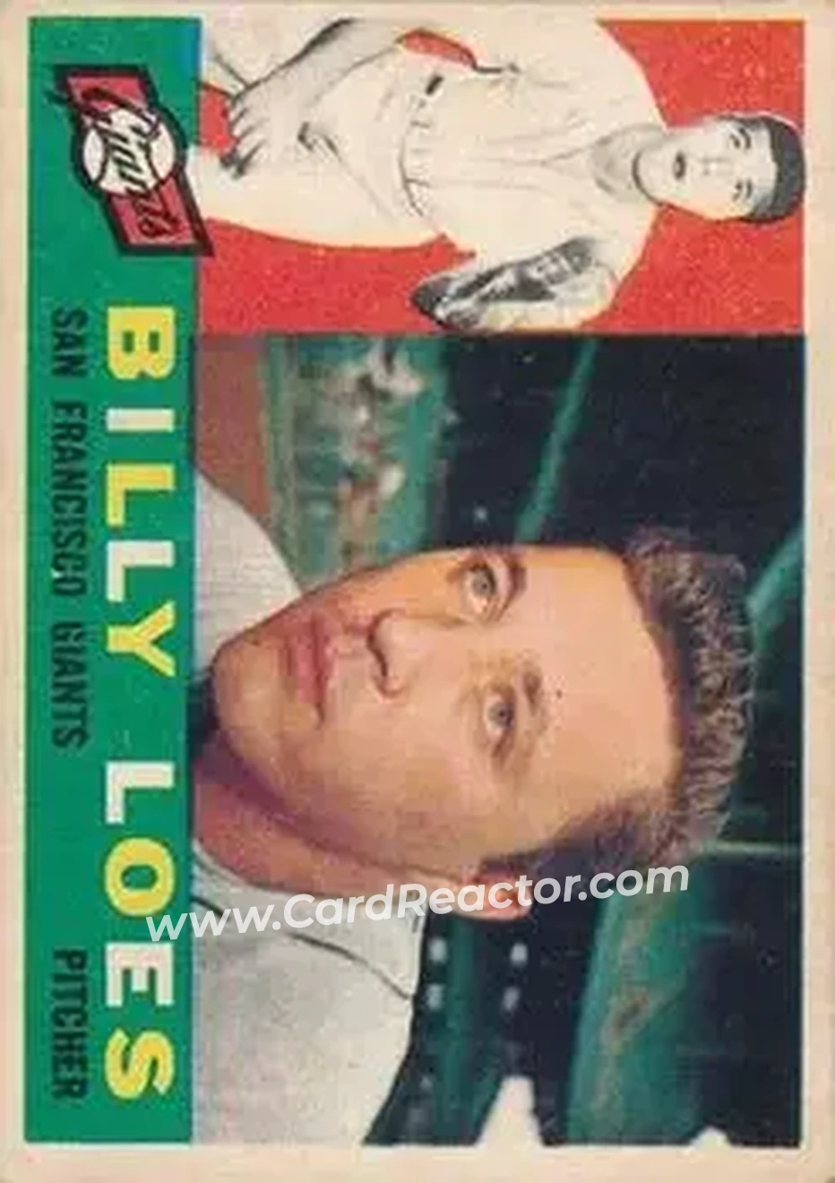 1960 Topps Venezuelan #181 - Billy Loes - San Francisco Giants - Front