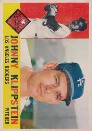 1960 Topps Venezuelan #191 - Johnny Klippstein - Los Angeles Dodgers 1960 Topps Venezuelan #191 - Johnny Klippstein - Los Angeles Dodgers