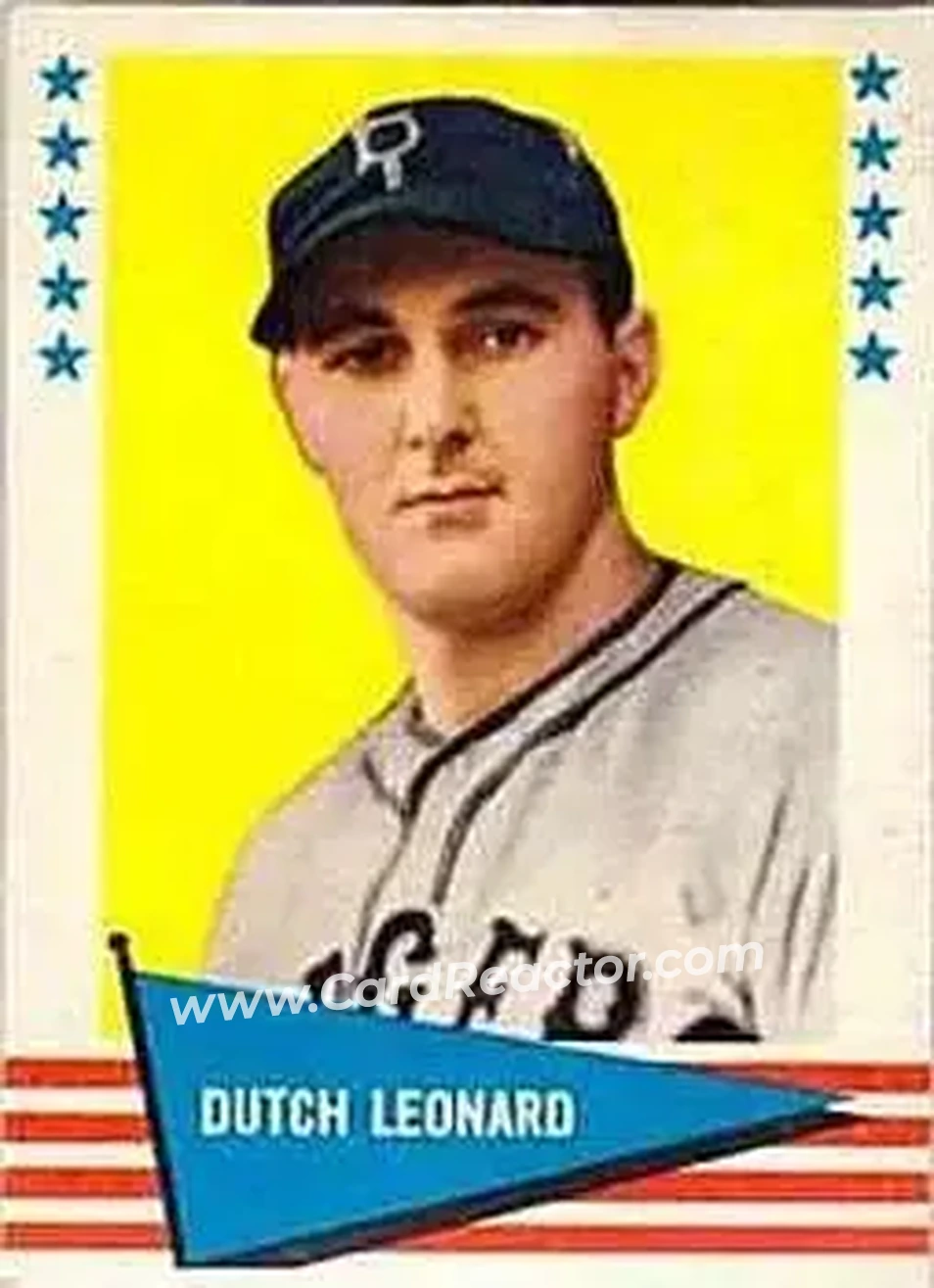 1961 Fleer Baseball Greats (F418-3) #121 - Emil Leonard - Brooklyn Dodgers - Front